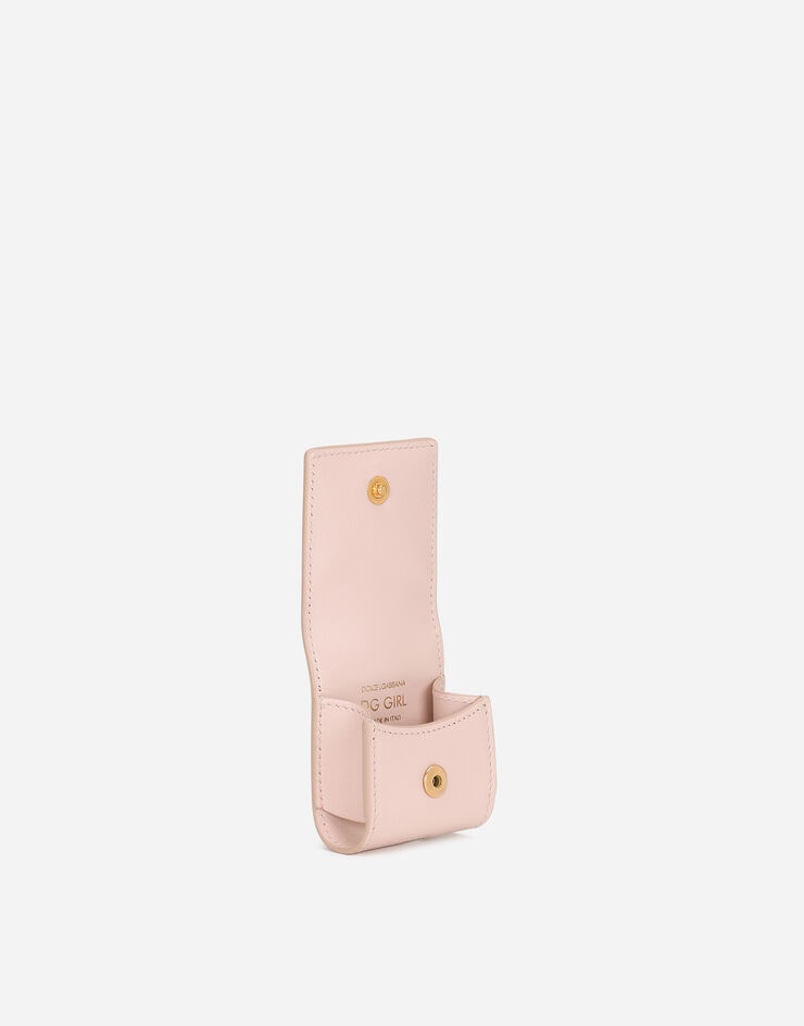 Calfskin airpods case with baroque DG logo - 3