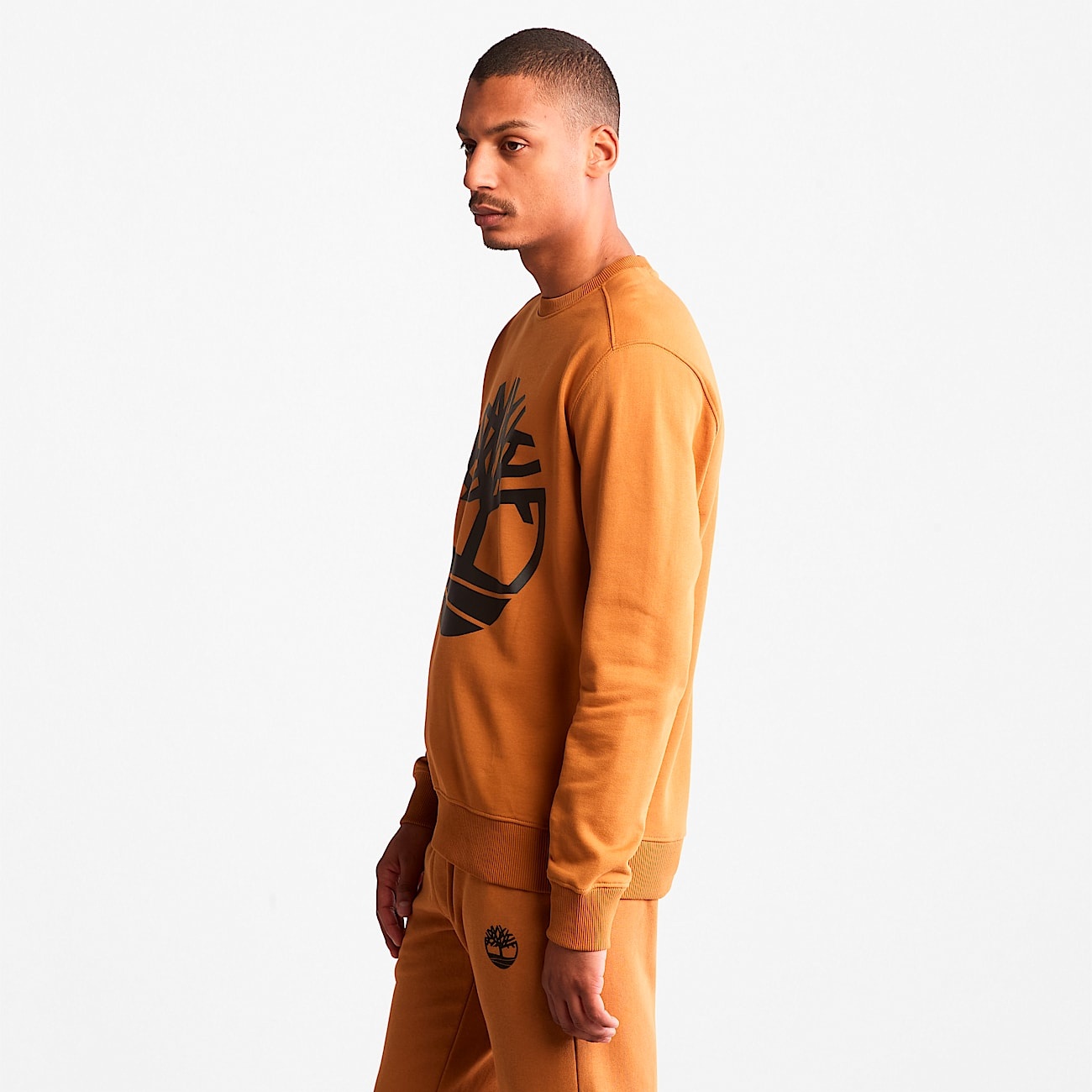 Men's Timberland Tree Logo Crewneck Sweatshirt - 5