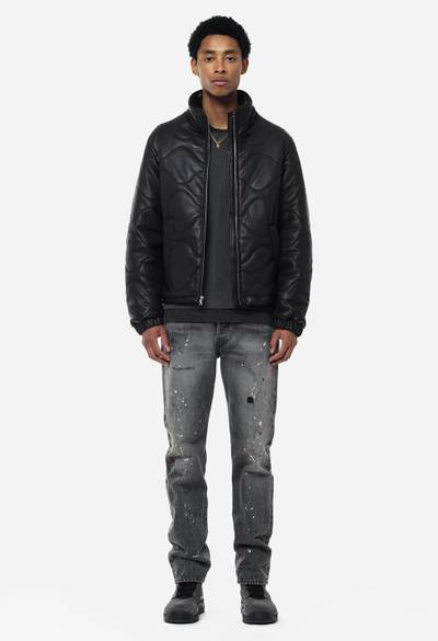 John Elliott QUILTED LEATHER PUFFER JACKET outlook