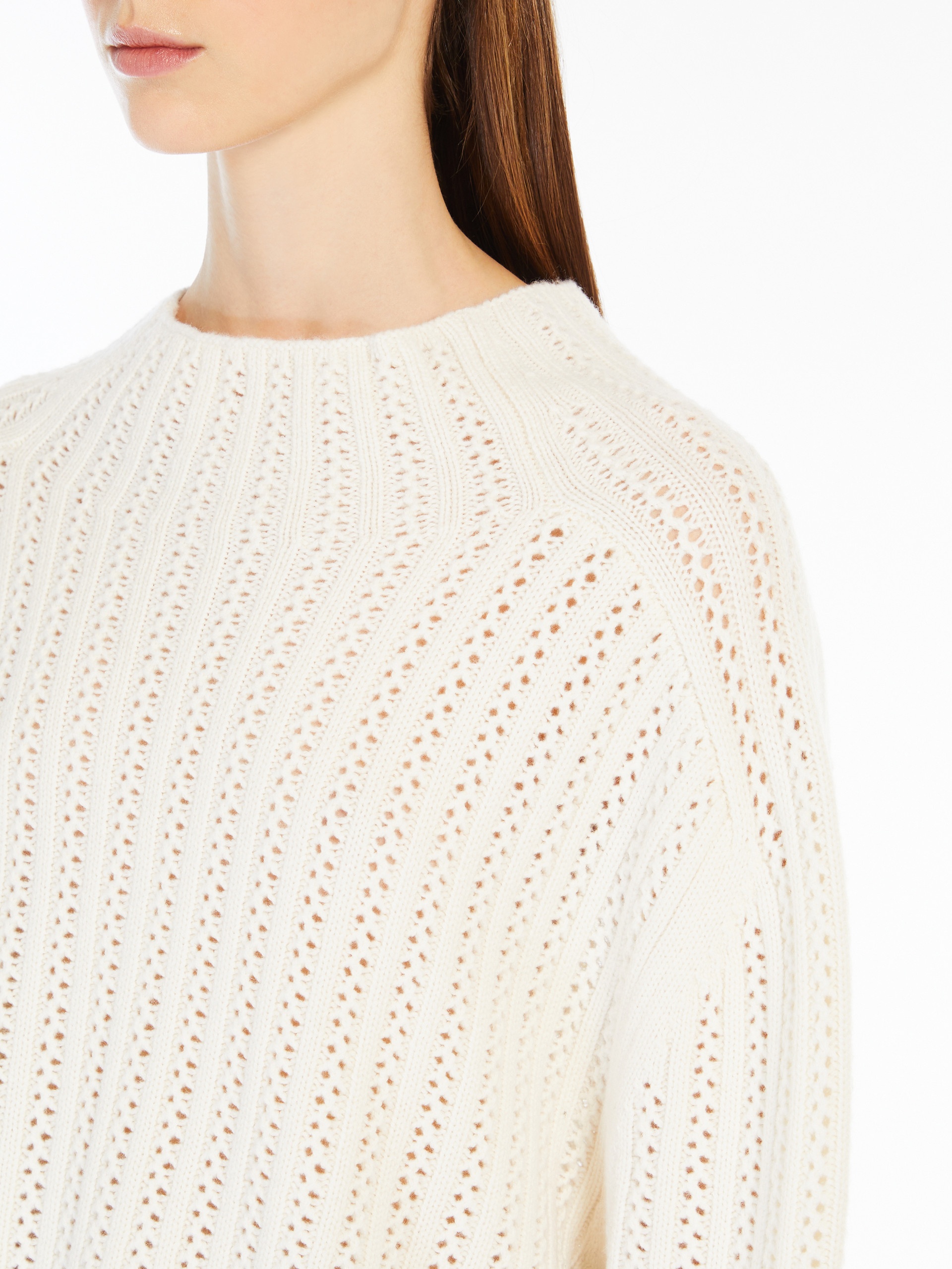 HODEIDA Wool and cashmere cropped jumper - 5