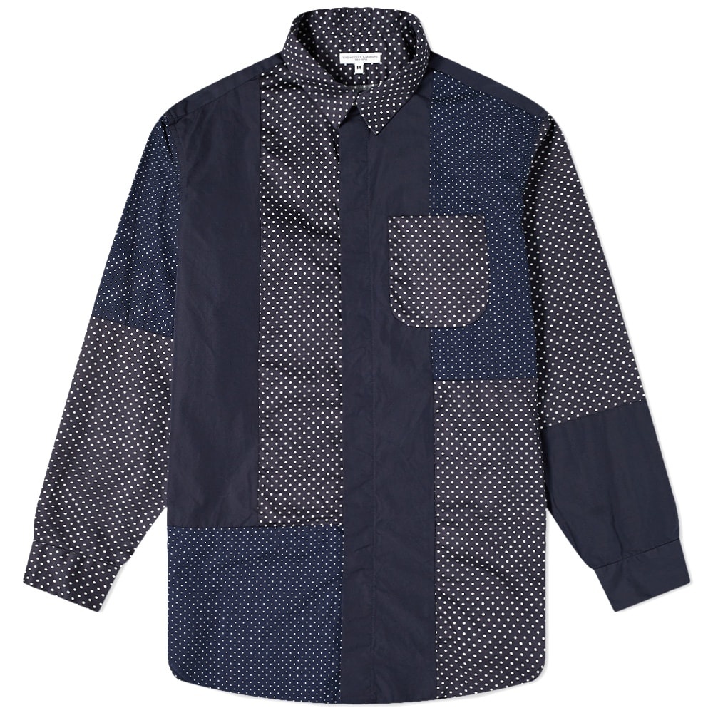 Engineered Garments Polka Dot Patchwork Shirt - 1