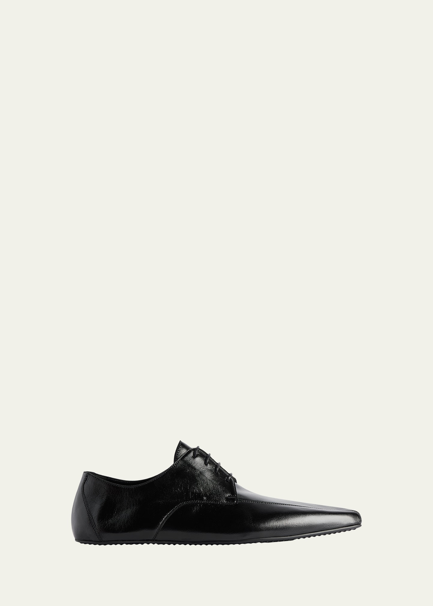 Men's Hyperflat Leather Square-Toe Derby Shoes - 1