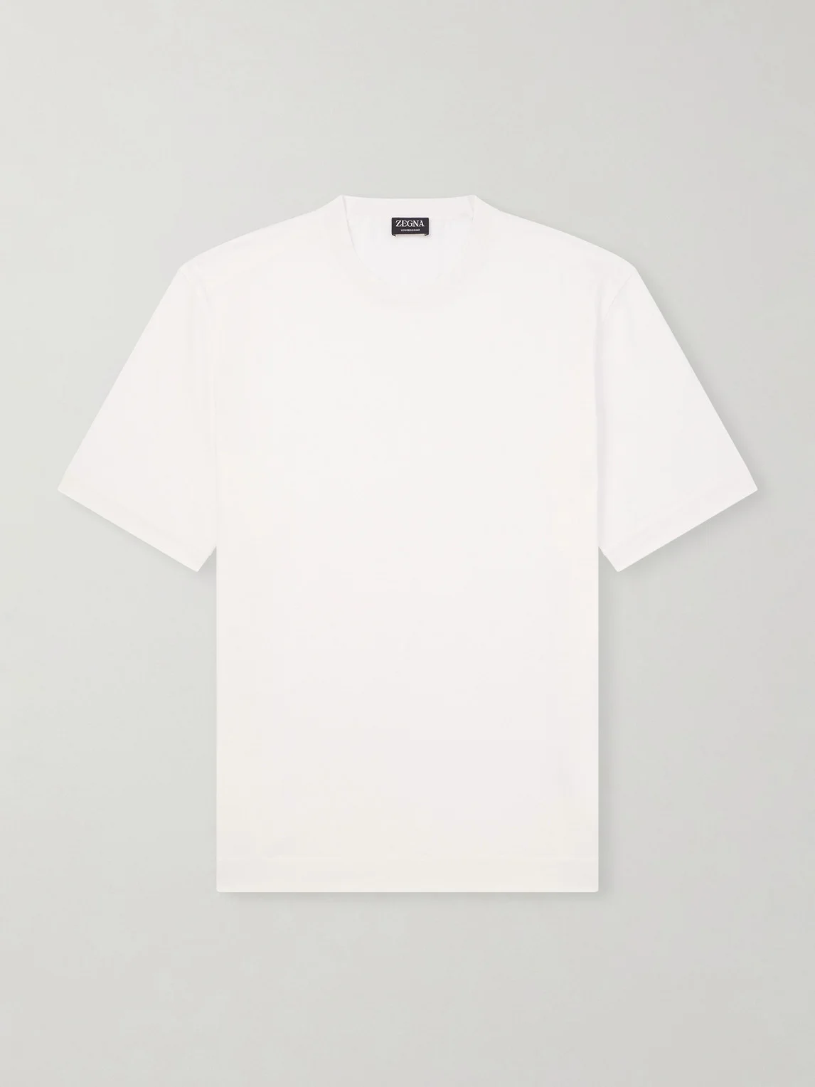 Cotton and Silk-Blend Jersey T-Shirt - 1