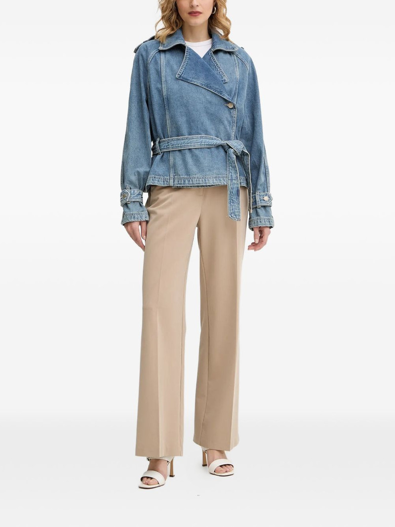 GUESS USA belted denim jacket outlook