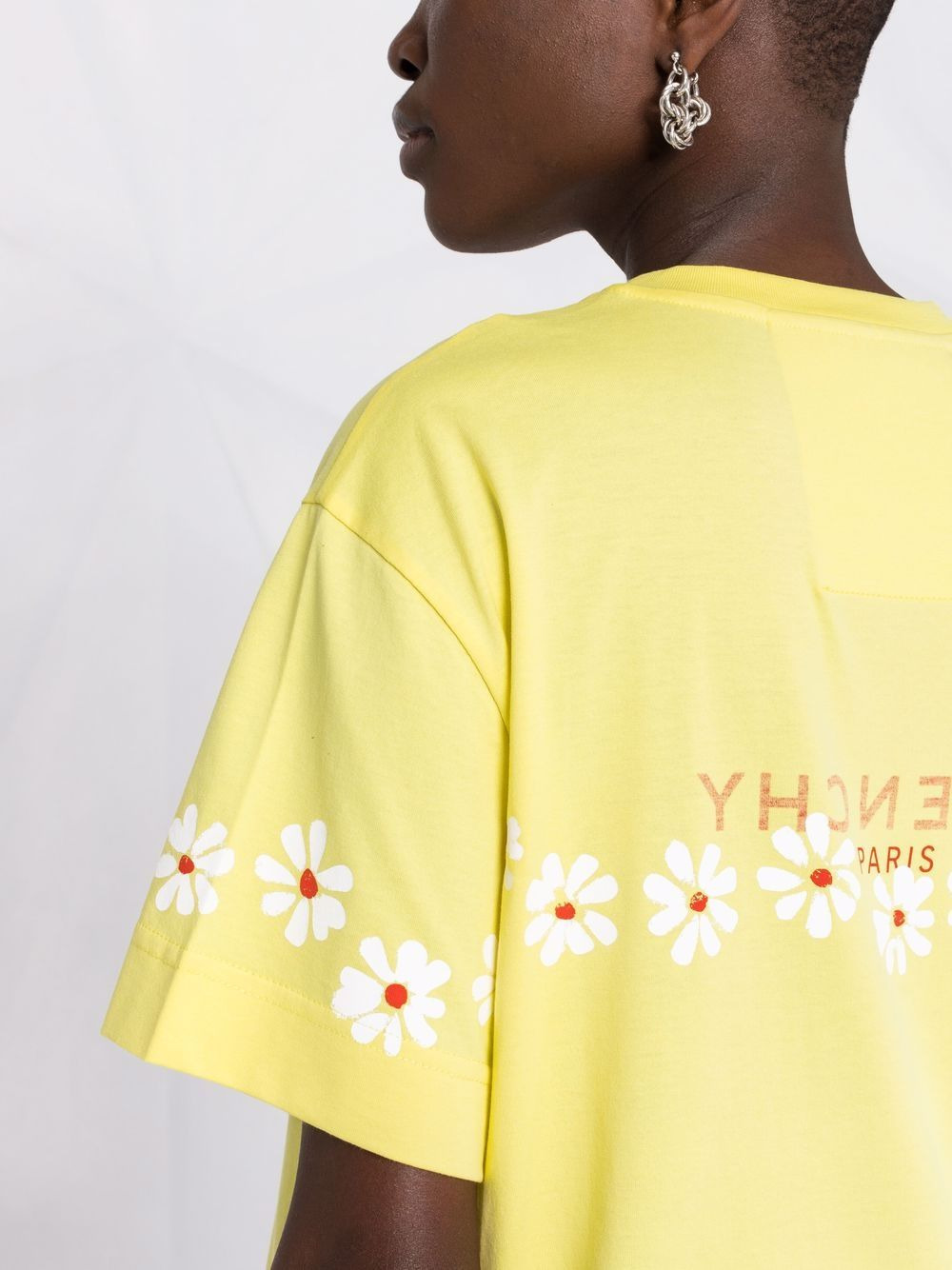 floral logo T-shirt - 3