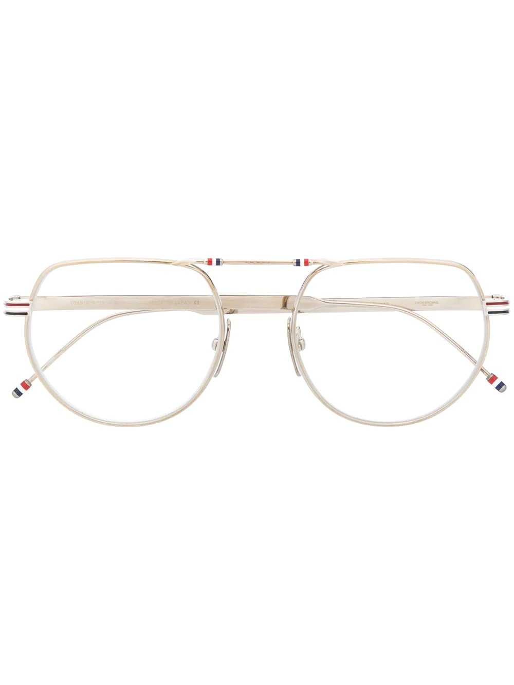 RWB soft round-frame glasses - 1