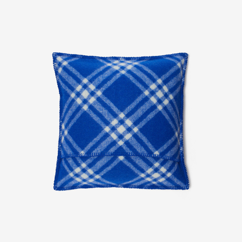 Burberry Check Wool Cushion outlook