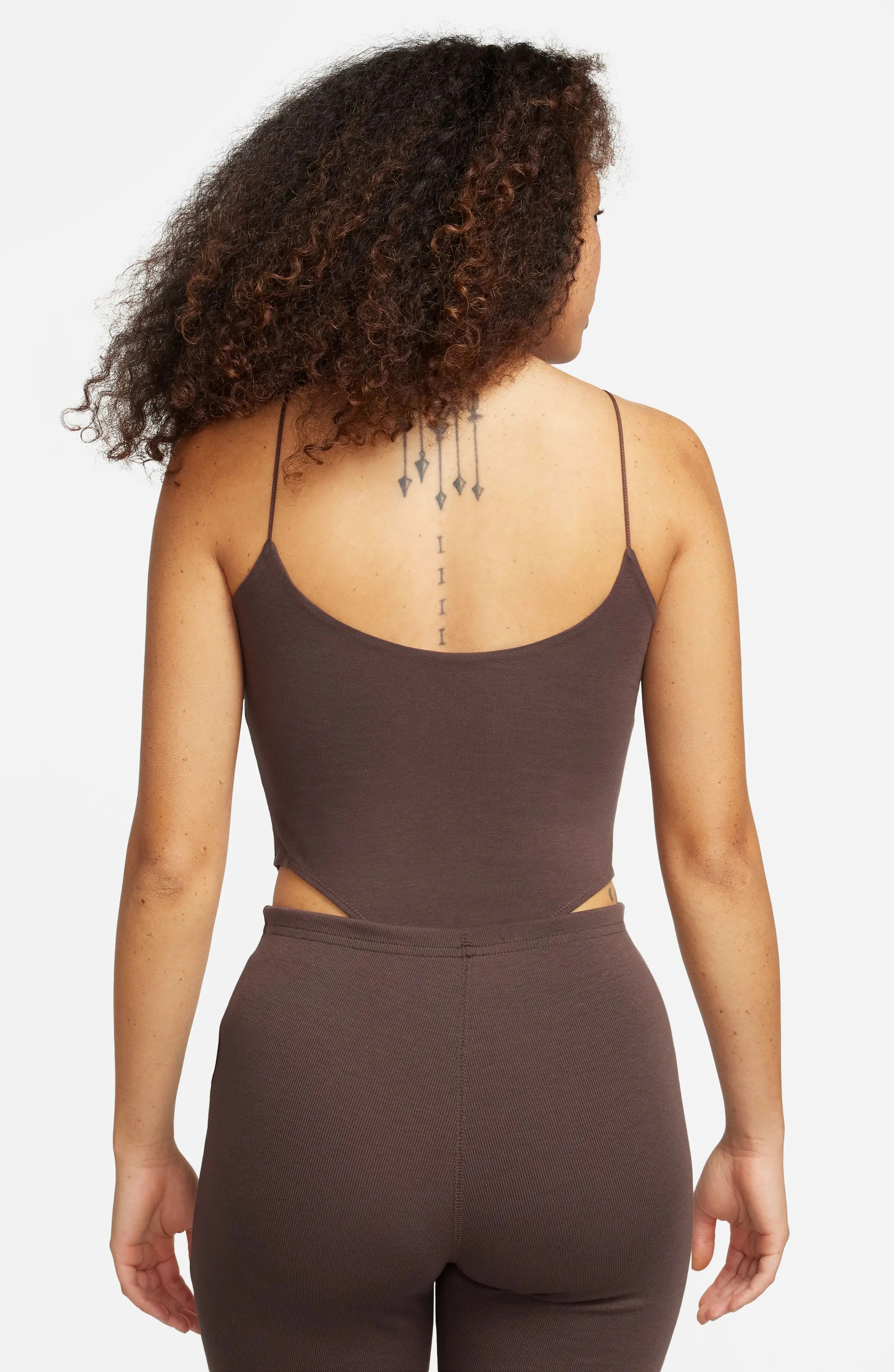 Sportswear Camisole Bodysuit in Baroque Brown/Sail - 10