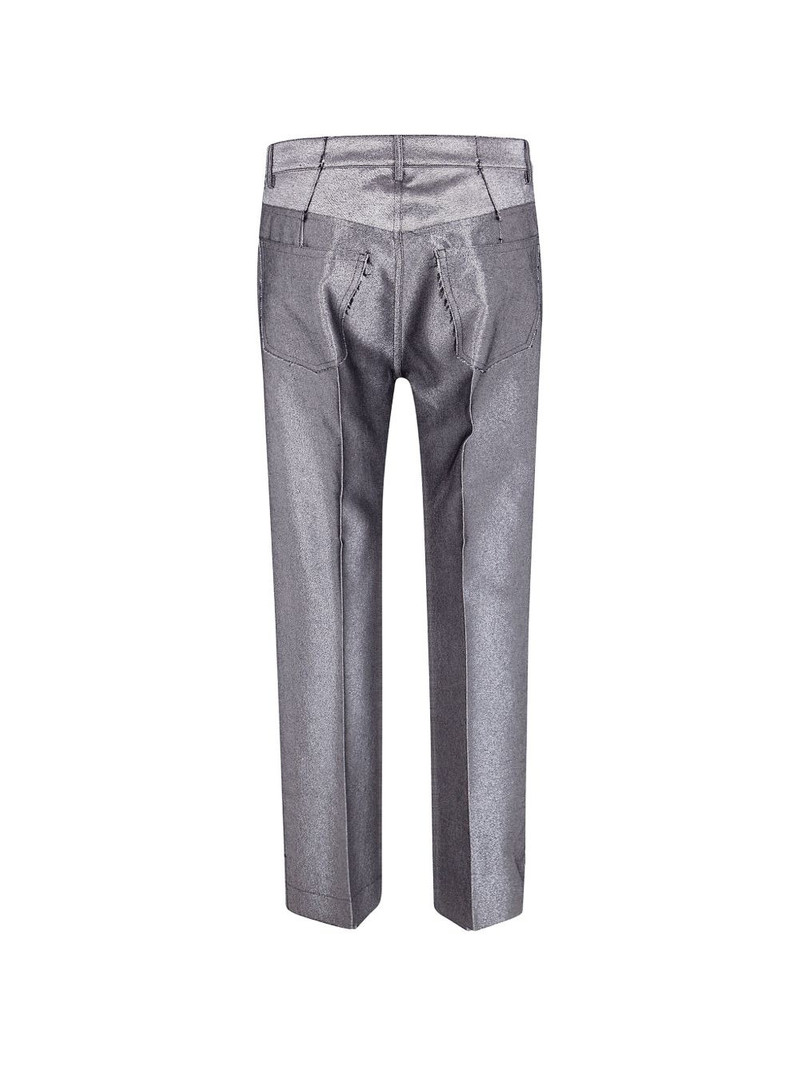SAPIO metallic-finish trousers outlook