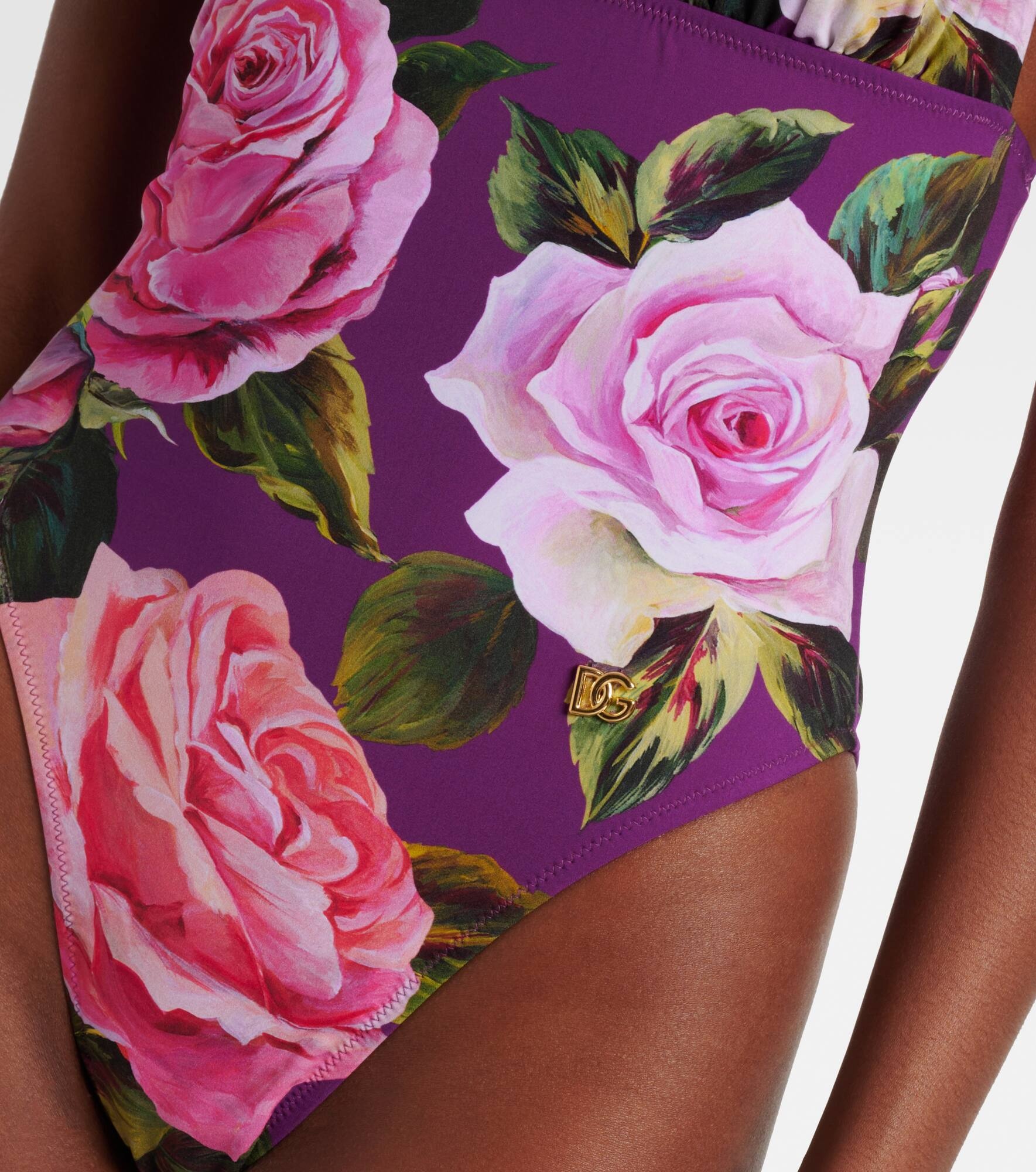 Floral printed swimsuit - 5