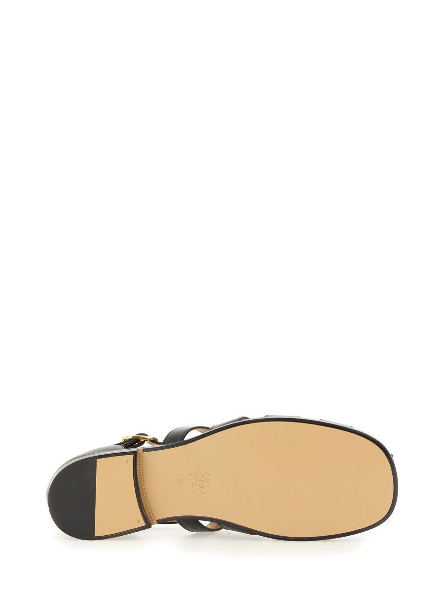 Valentino Garavani Women Sandal Fisherman "Vlogo Signature" - 5