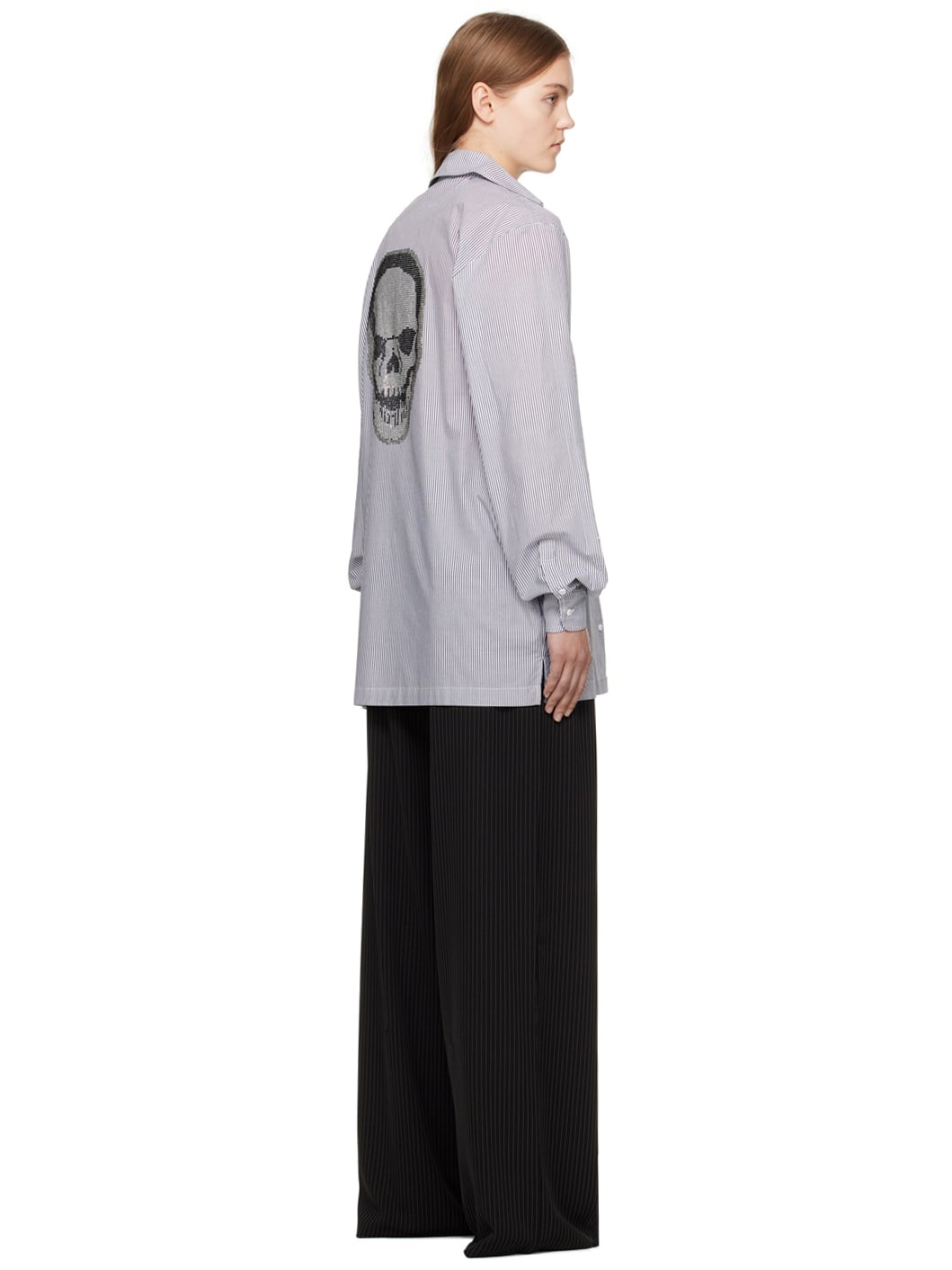 Gray Oversized Shirt - 3