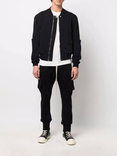 Rick Owens DRKSHDW Mastodon tapered trousers outlook