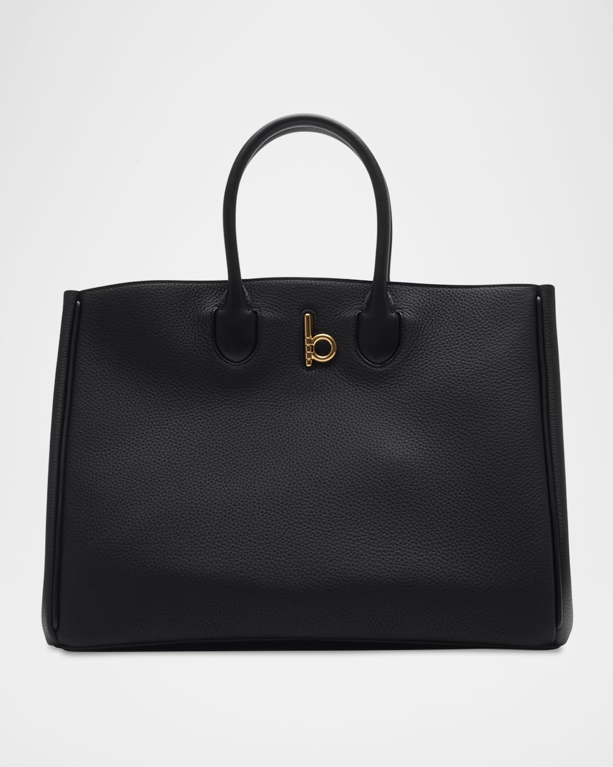 Rocking Horse Large Leather Tote Bag - 1