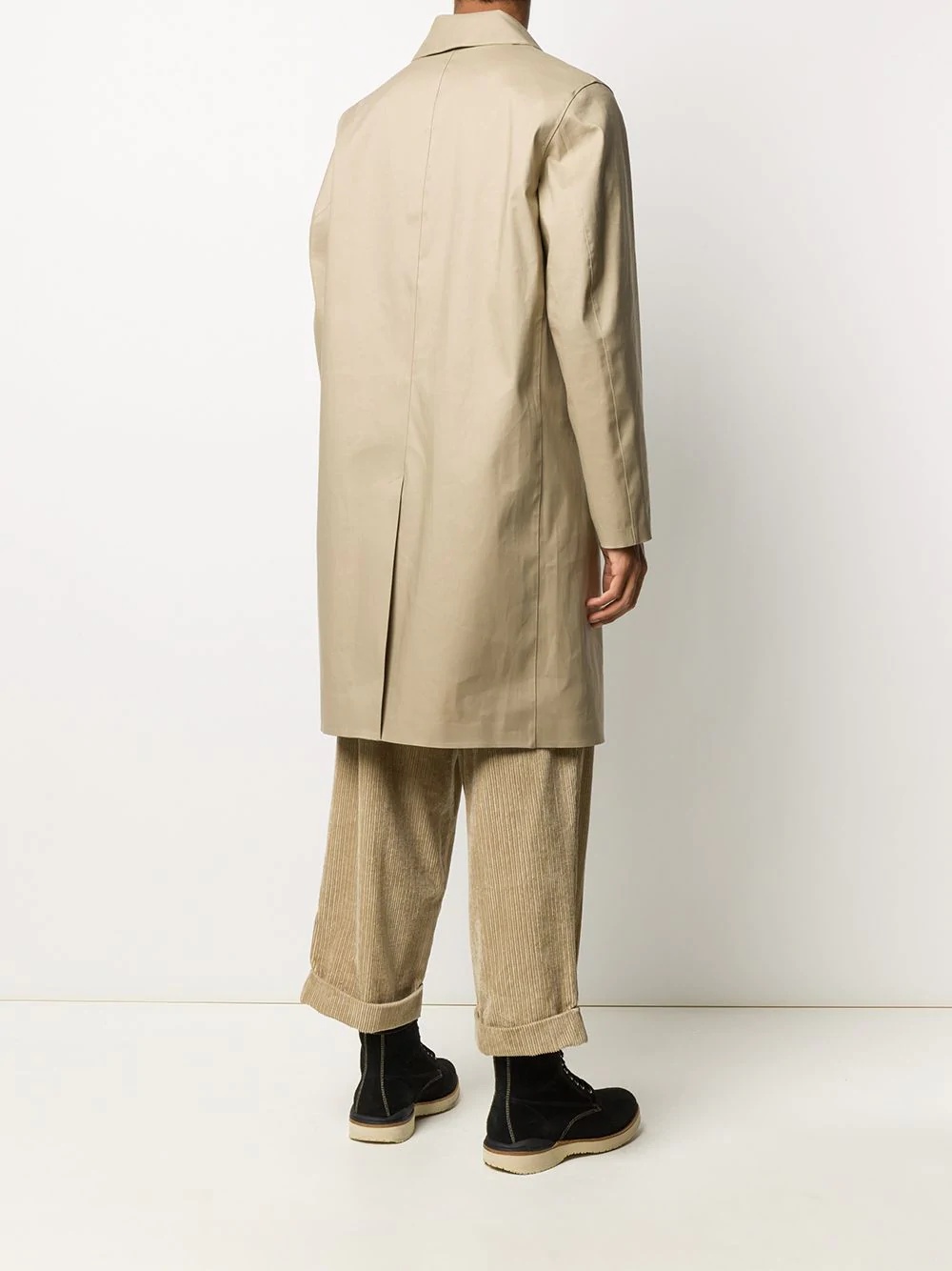 OXFORD bonded cotton coat - 4