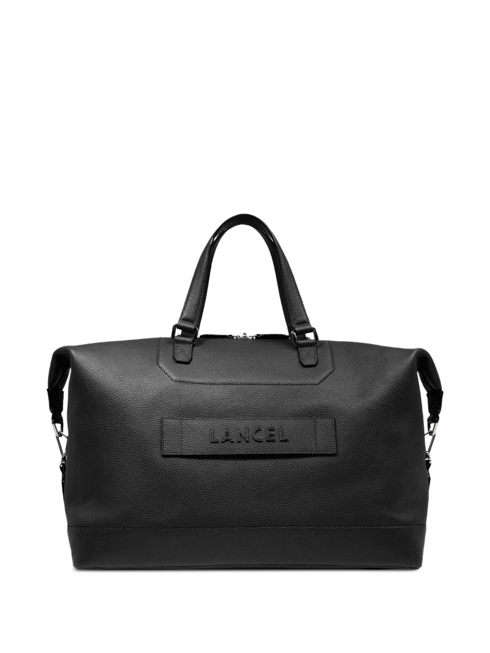 Ninon logo-patch leather holdall - 2
