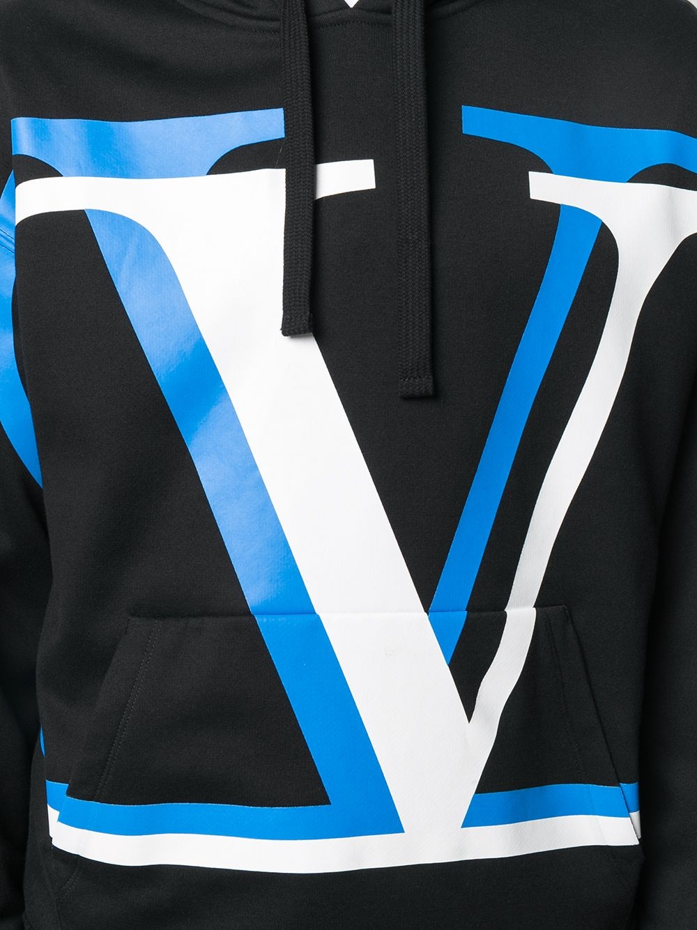 VLOGO Shadow print hoodie - 5