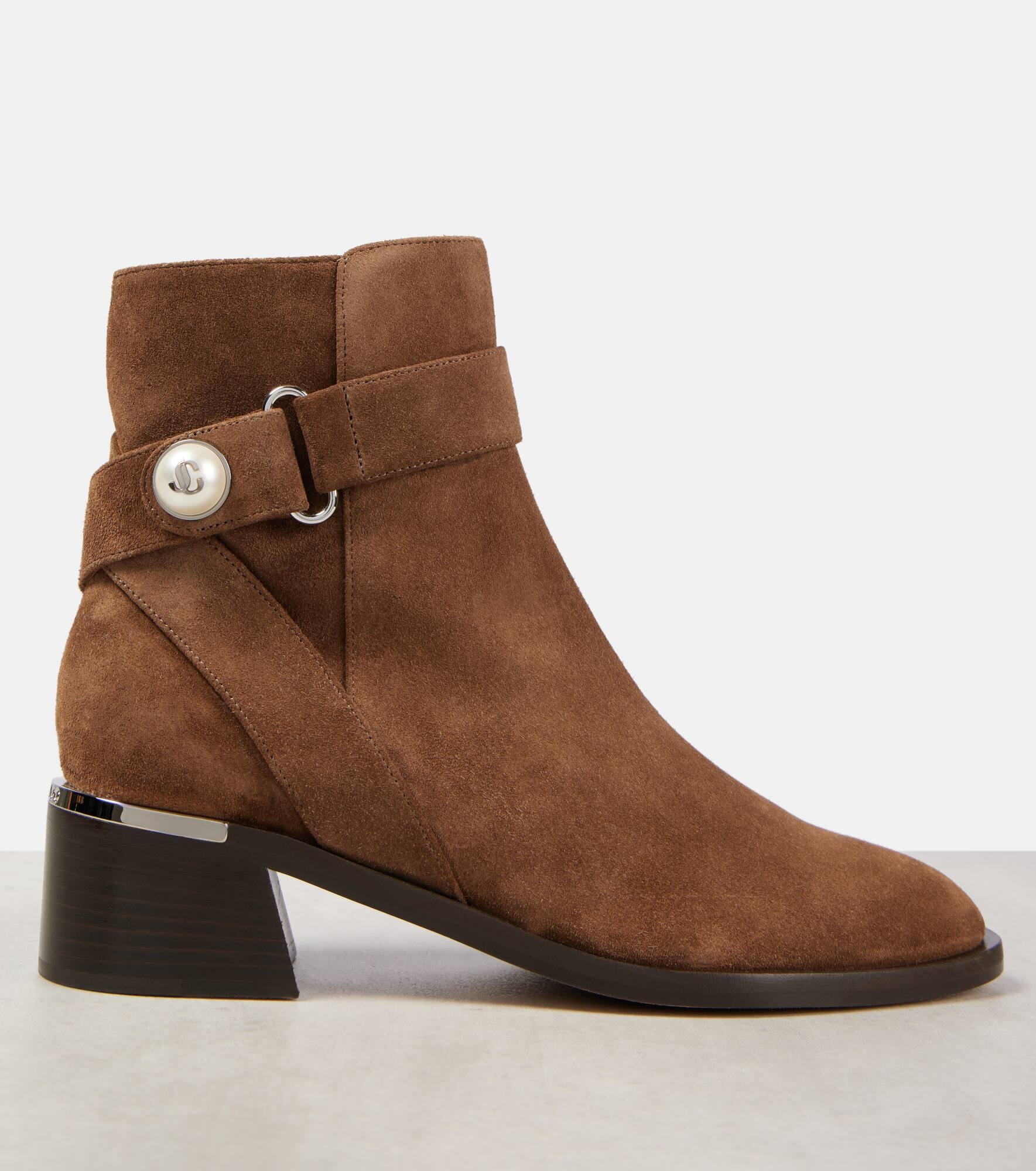 Noor 45 leather ankle boots - 6
