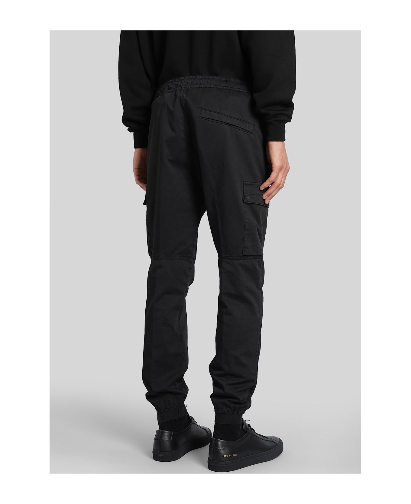 Pants In Black Cotton - 3