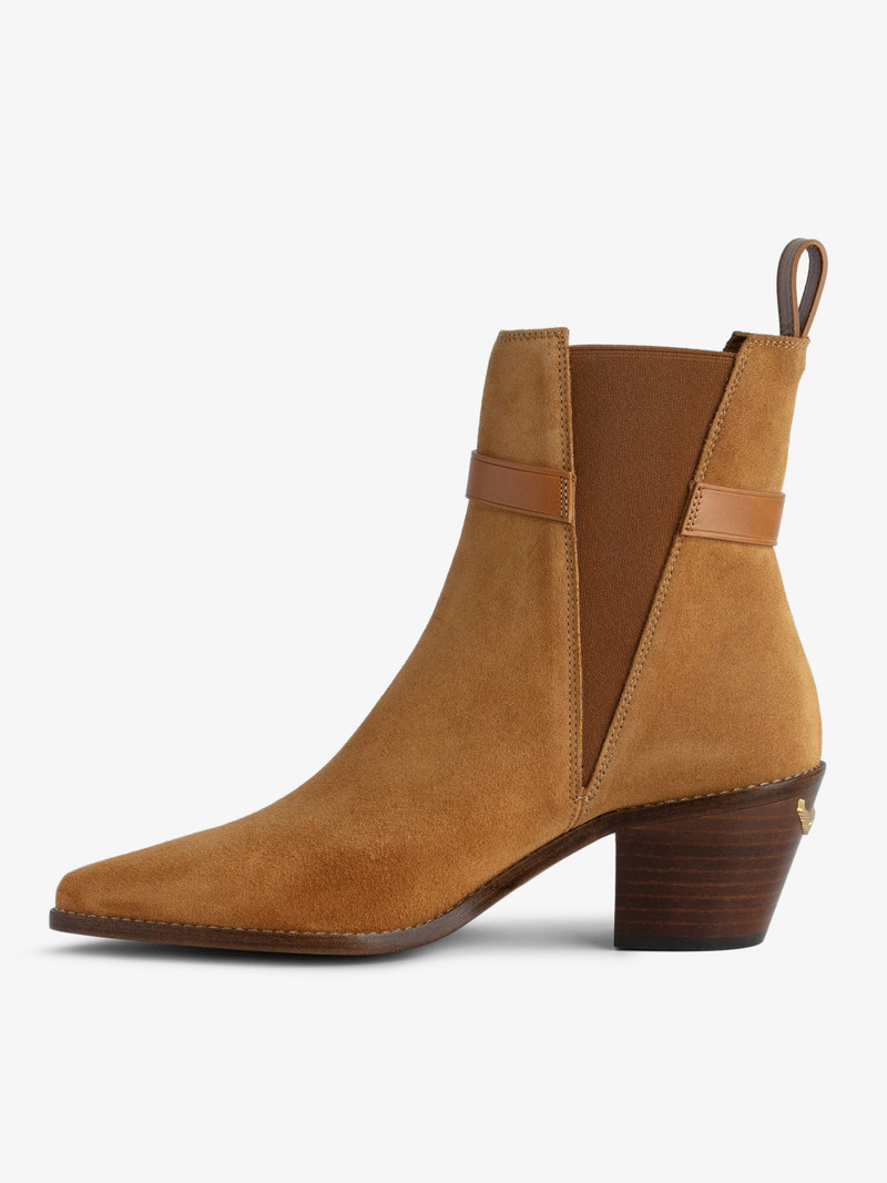 Zadig & Voltaire Tyler Suede Ankle Boots outlook