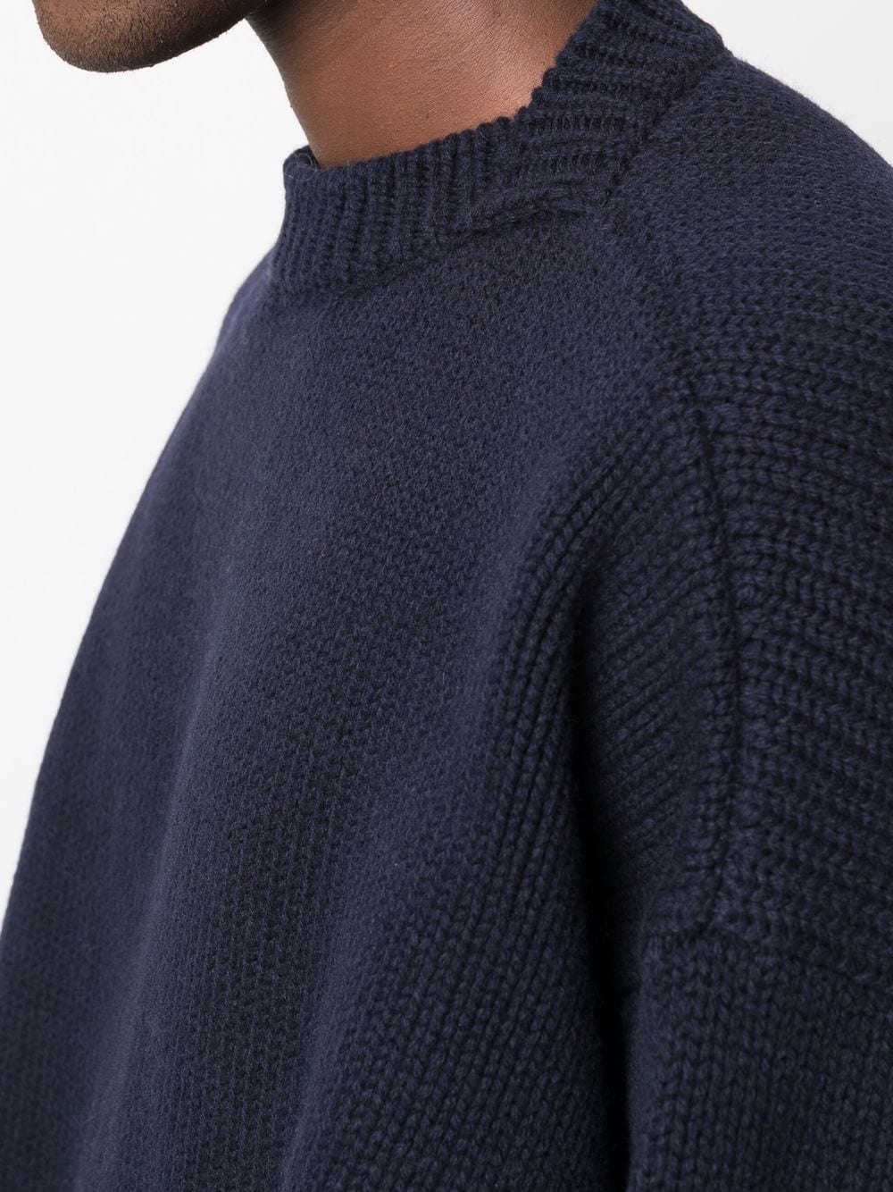 crew-neck wool jumper - 5