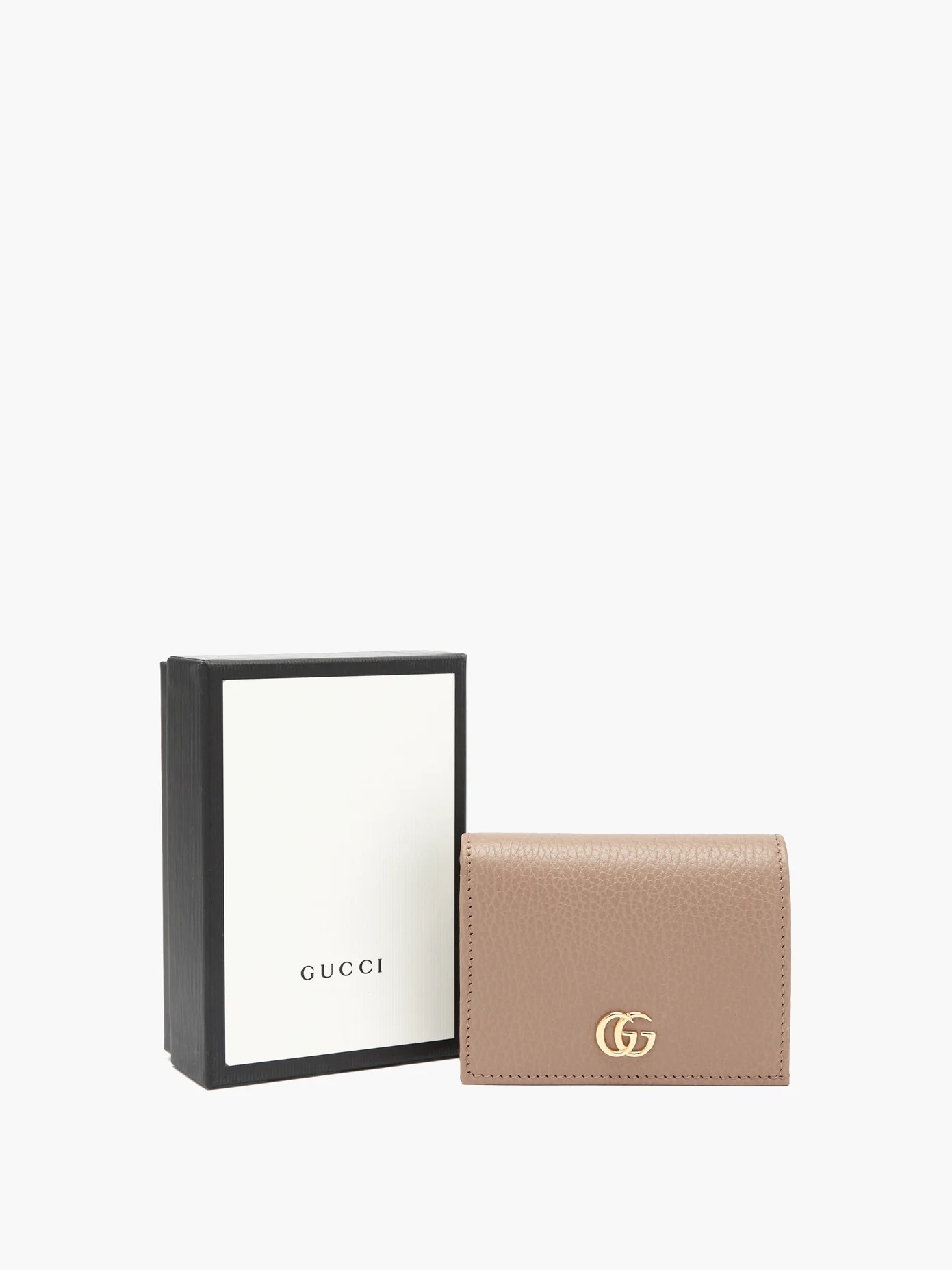 GG Marmont grained-leather wallet - 4