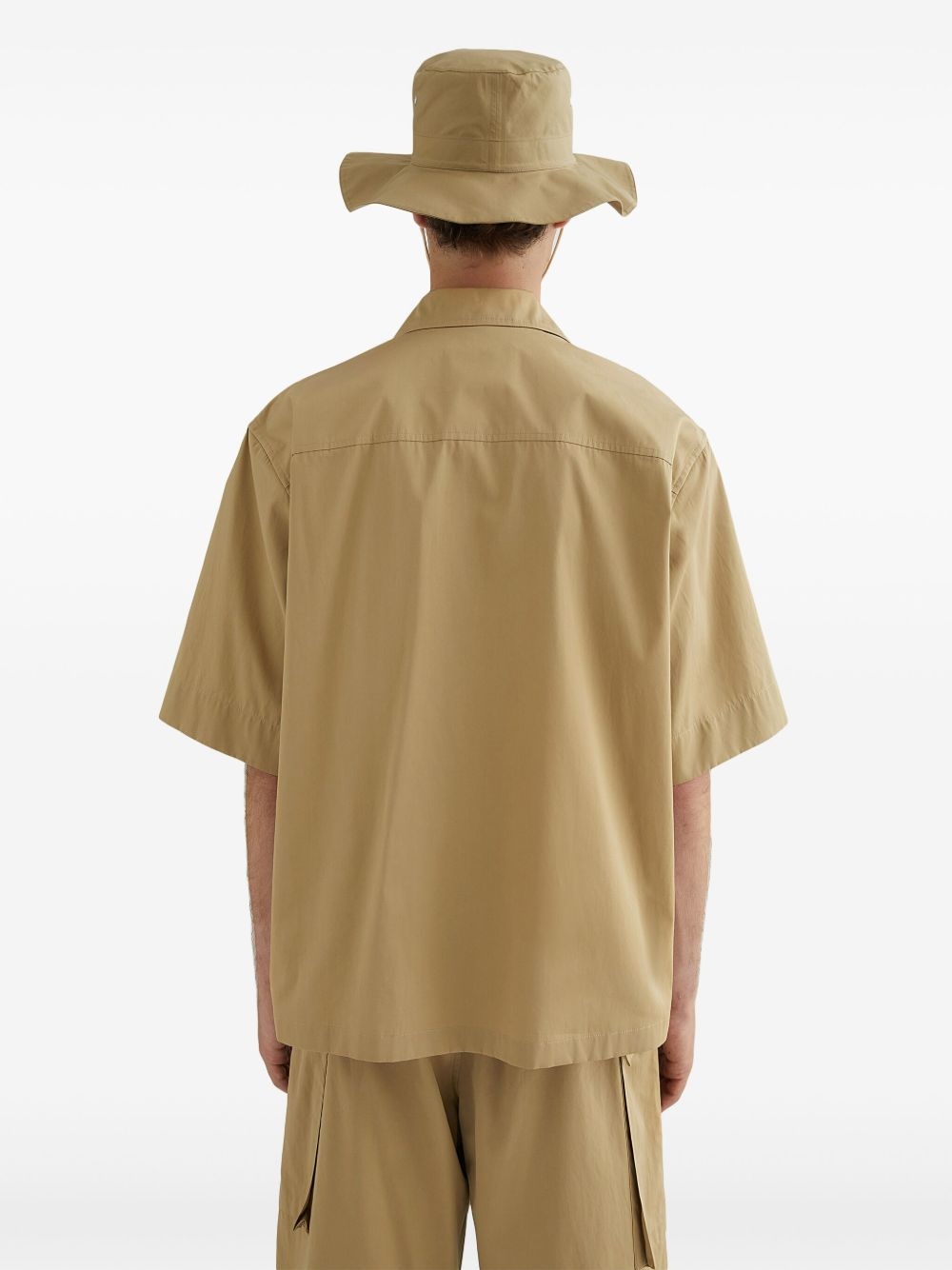 short-sleeve cotton shirt - 4