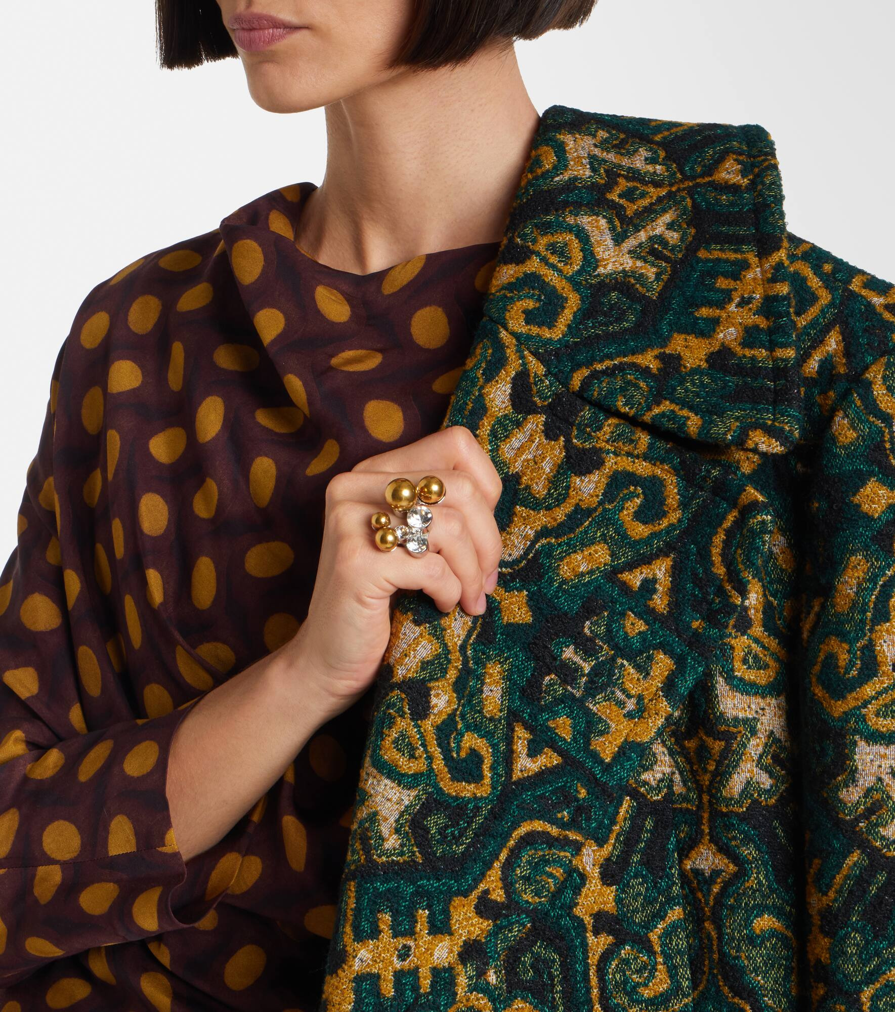 Embellished ring - 3