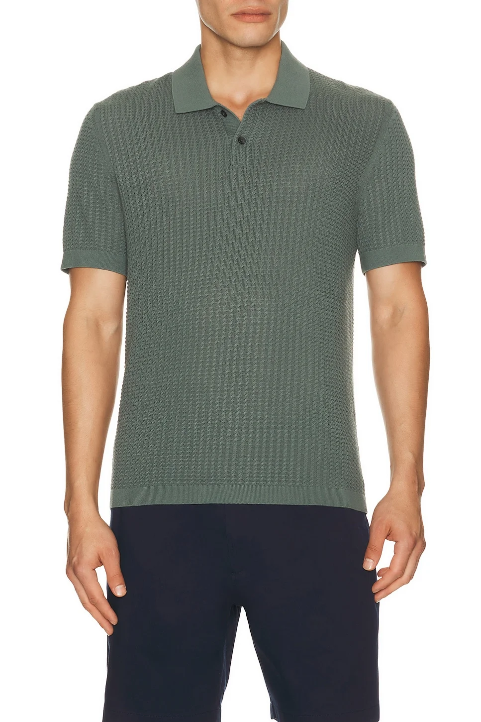 Tactile Cotton Polo - 1