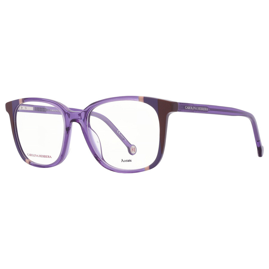 Carolina Herrera Demo Square Ladies Eyeglasses CH 0065 0E53 52 - 3