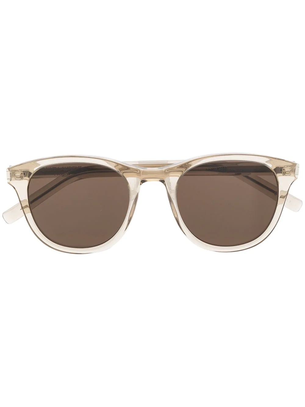 tinted round-frame sunglasses - 1