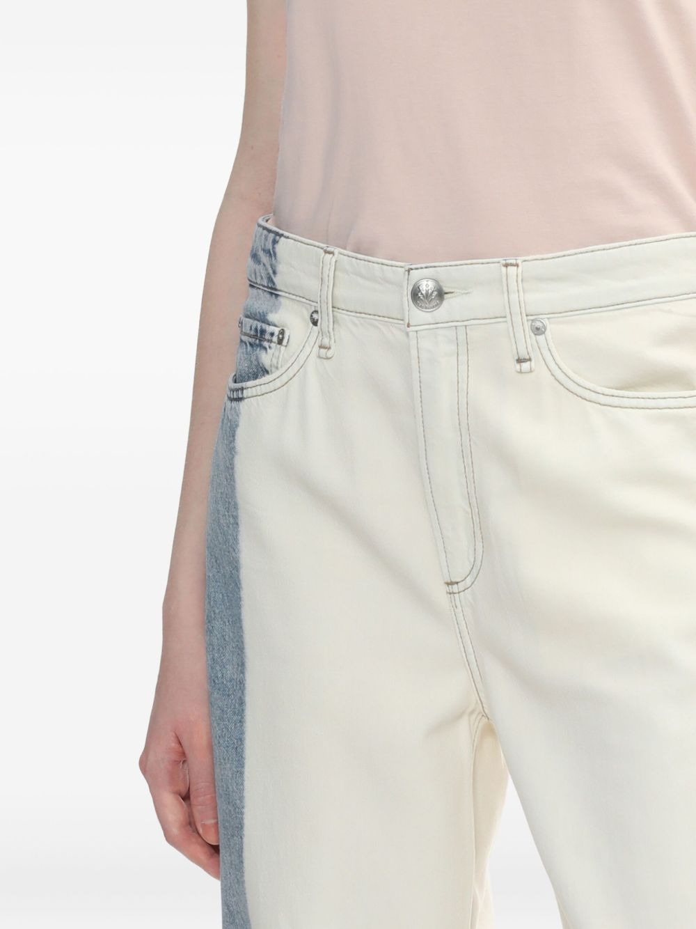 Logan two-tone jeans - 5