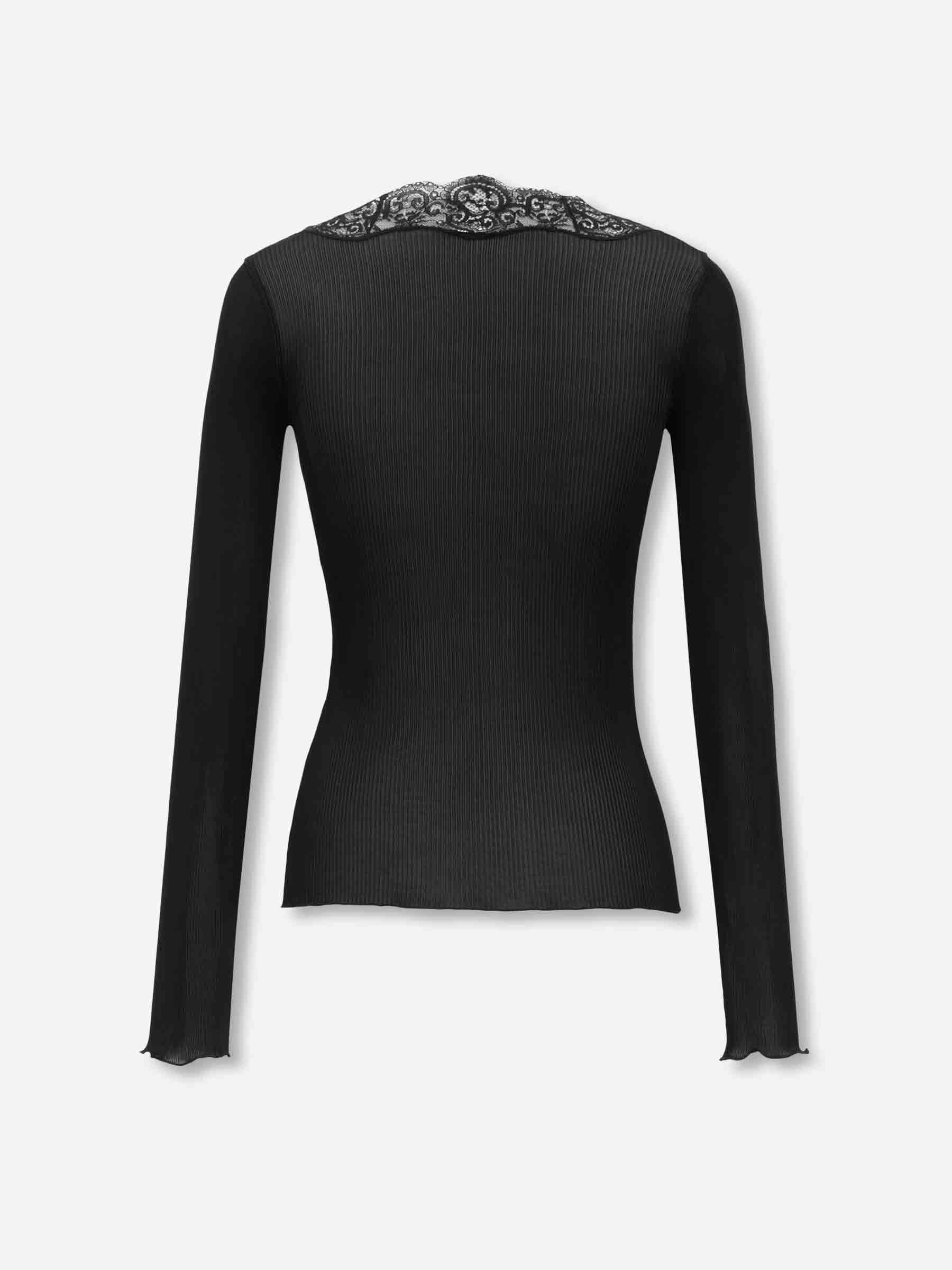 LACE SILK CARDIGAN - 2