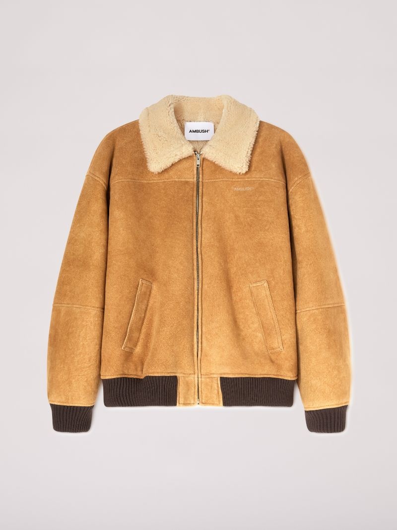 SHEARLING BOMBER - 1