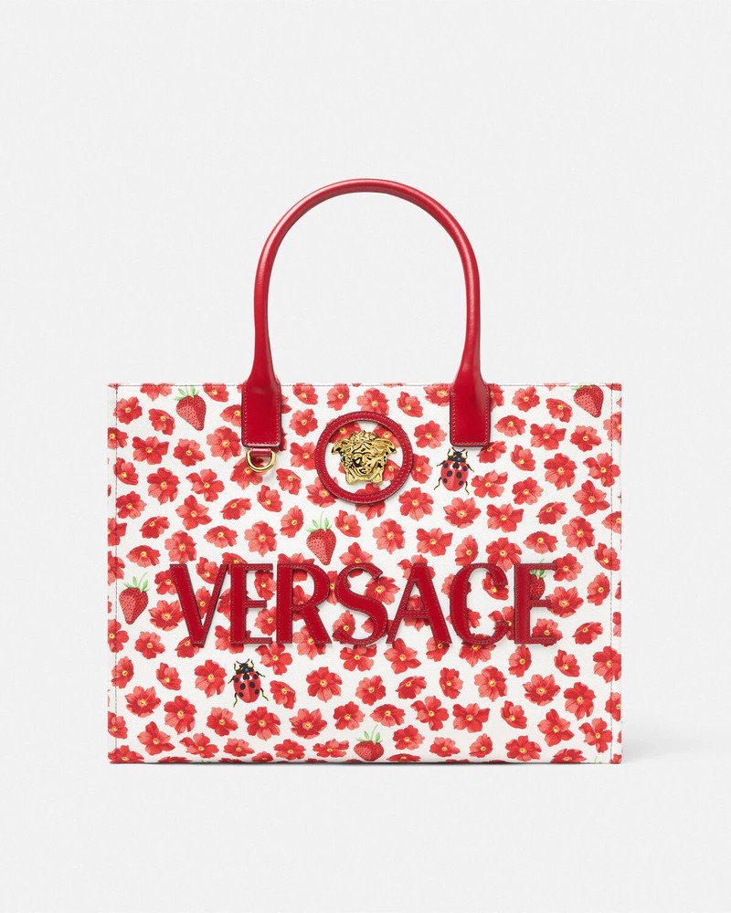 Strawberry Garden La Medusa Large Tote Bag 1
