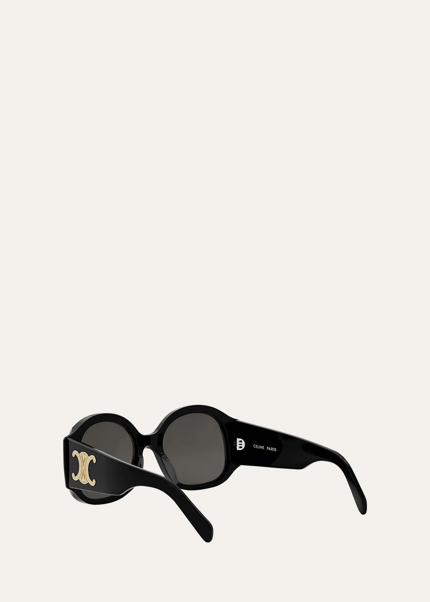 Max Triomphe Round Acetate Sunglasses - 4