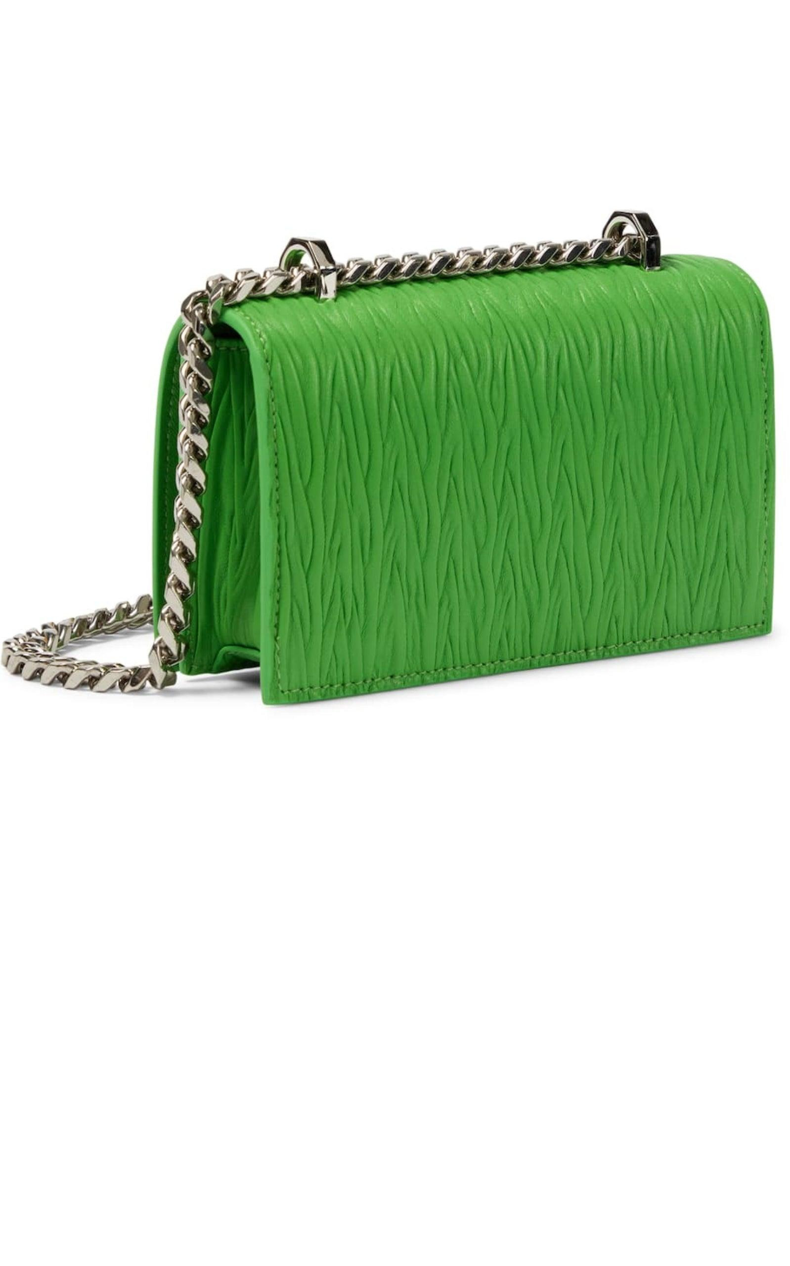 Jewelled Small Crossbody Satchel Bag - 5
