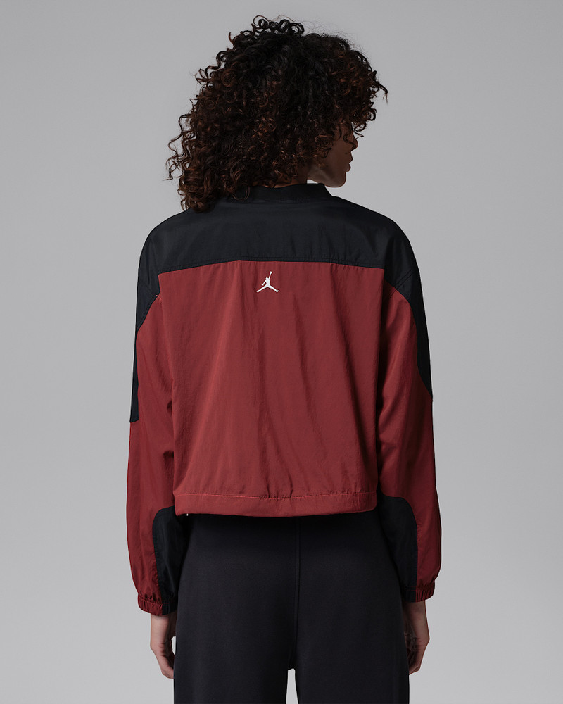 Jordan Jordan Brooklyn Women's Woven Long-Sleeve Graphic Pullover outlook