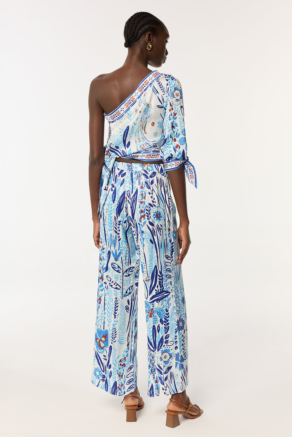 Pant Cecile - Blue Plum - 3