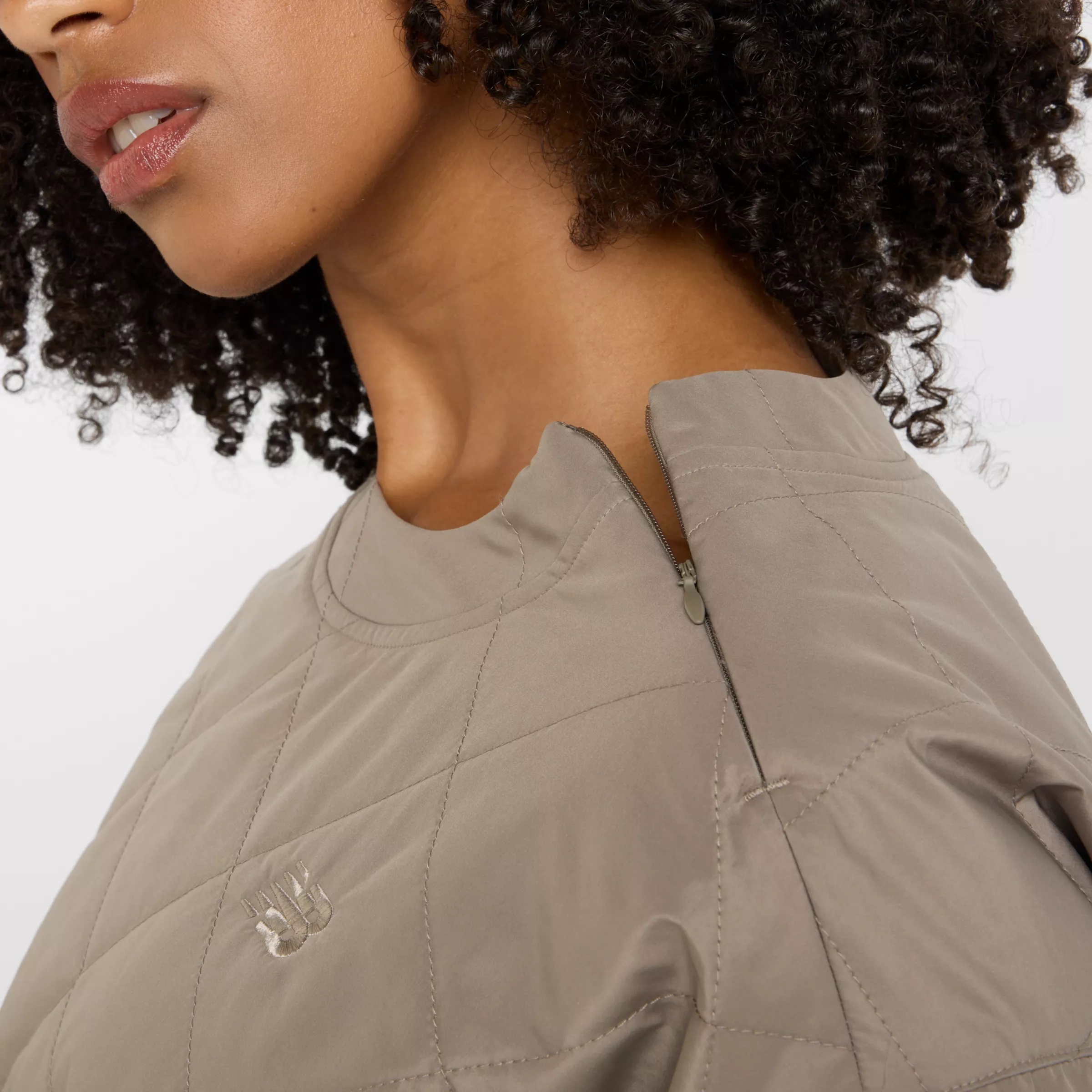 Quilted Woven Crew - 5