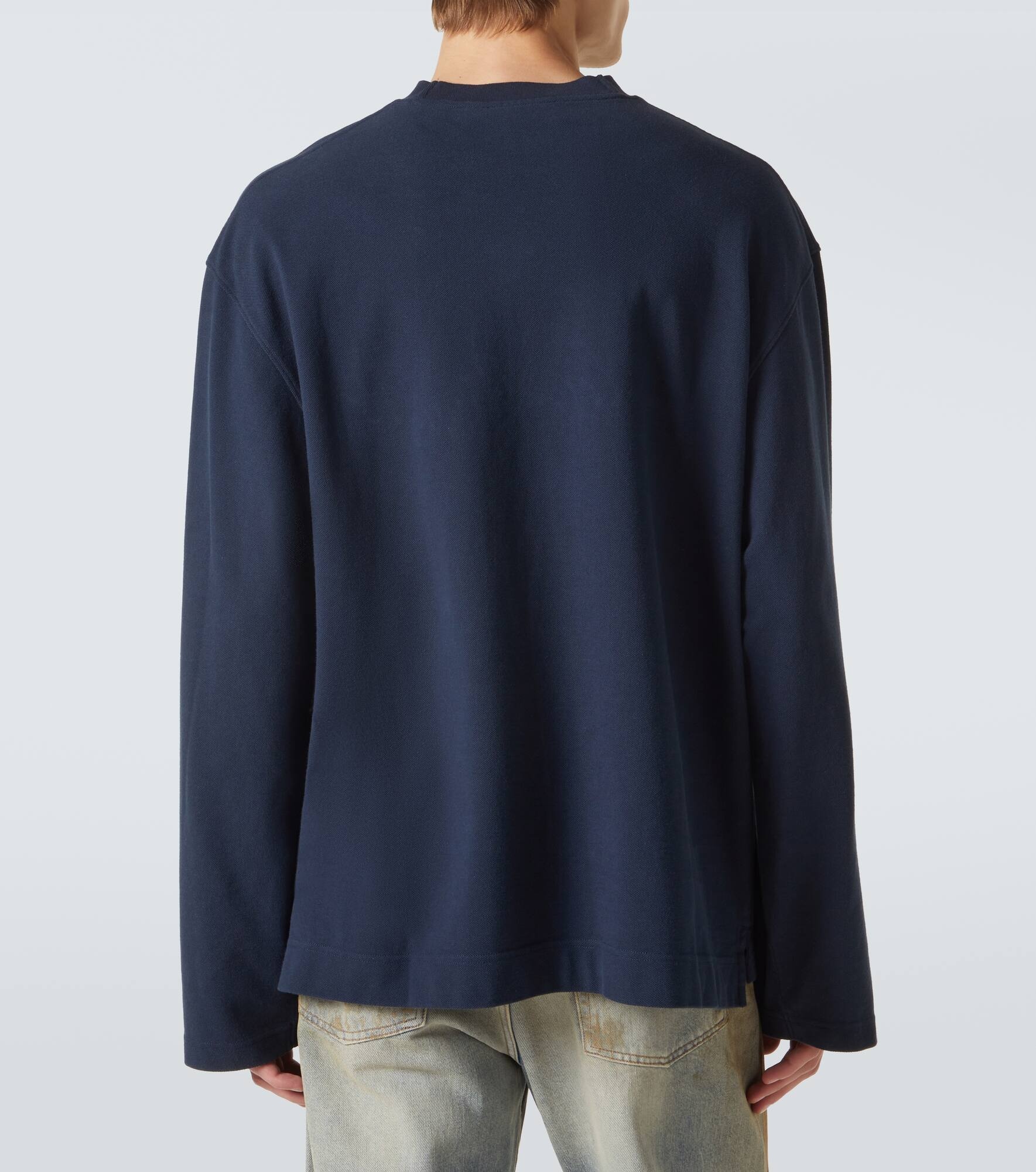 Logo cotton jersey T-shirt - 4