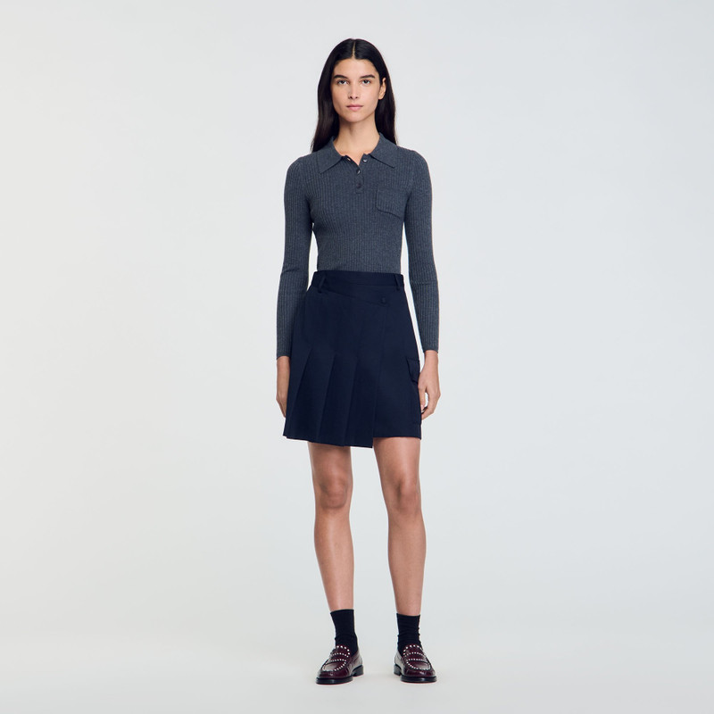 Sandro RIB KNIT SWEATER outlook