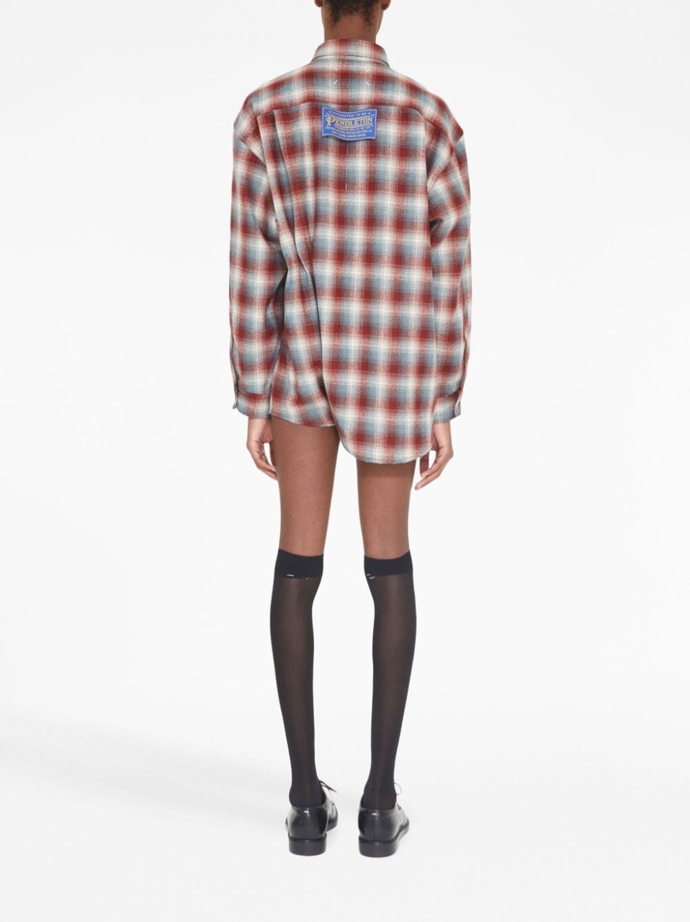 Pendleton checked-wool shirt - 4