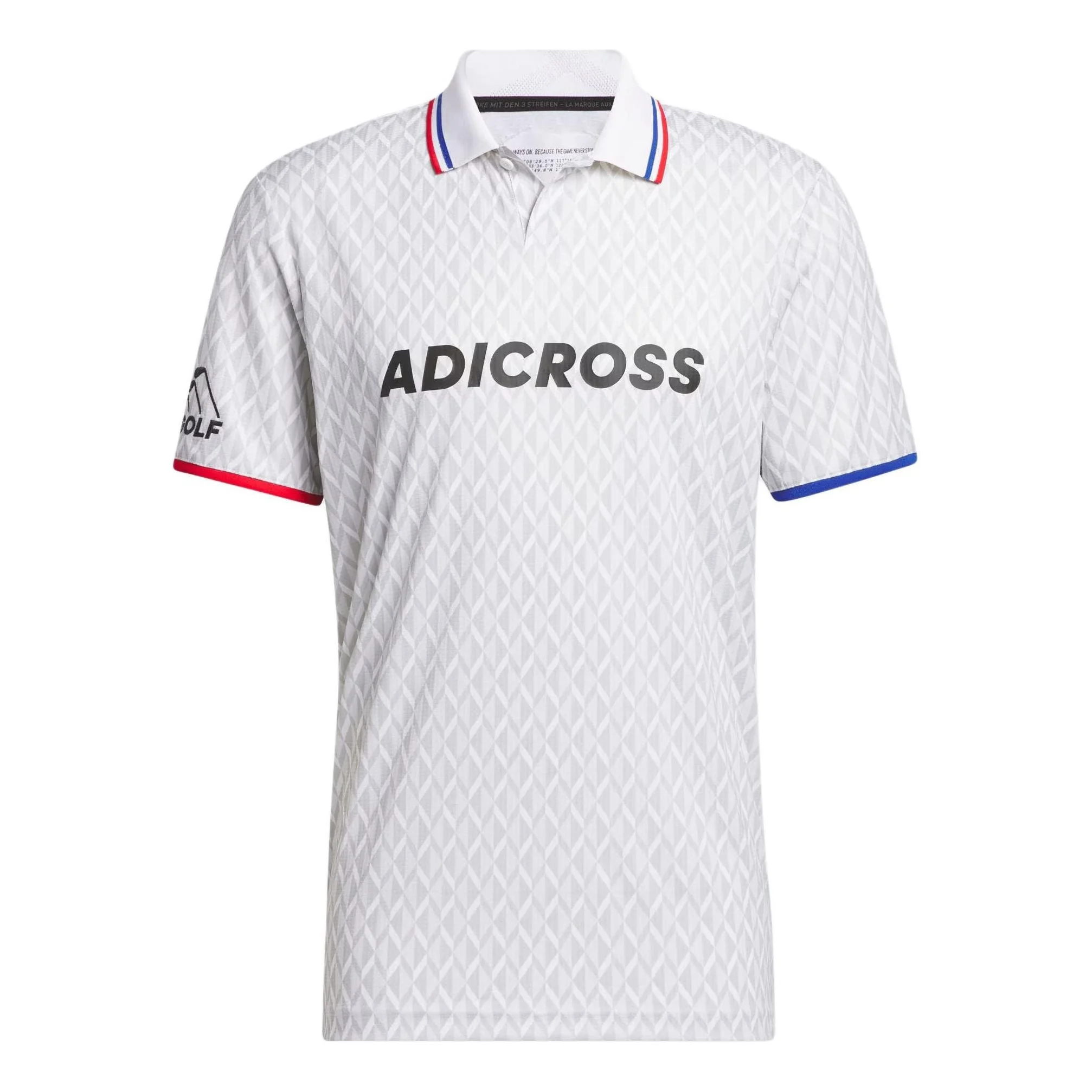 adidas Adicross Polo Shirt Asia Sizing 'White' IT8308 - 1