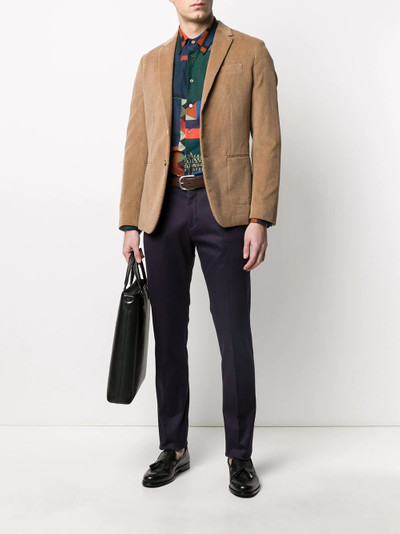 Paul Smith mid-rise straight leg trousers outlook