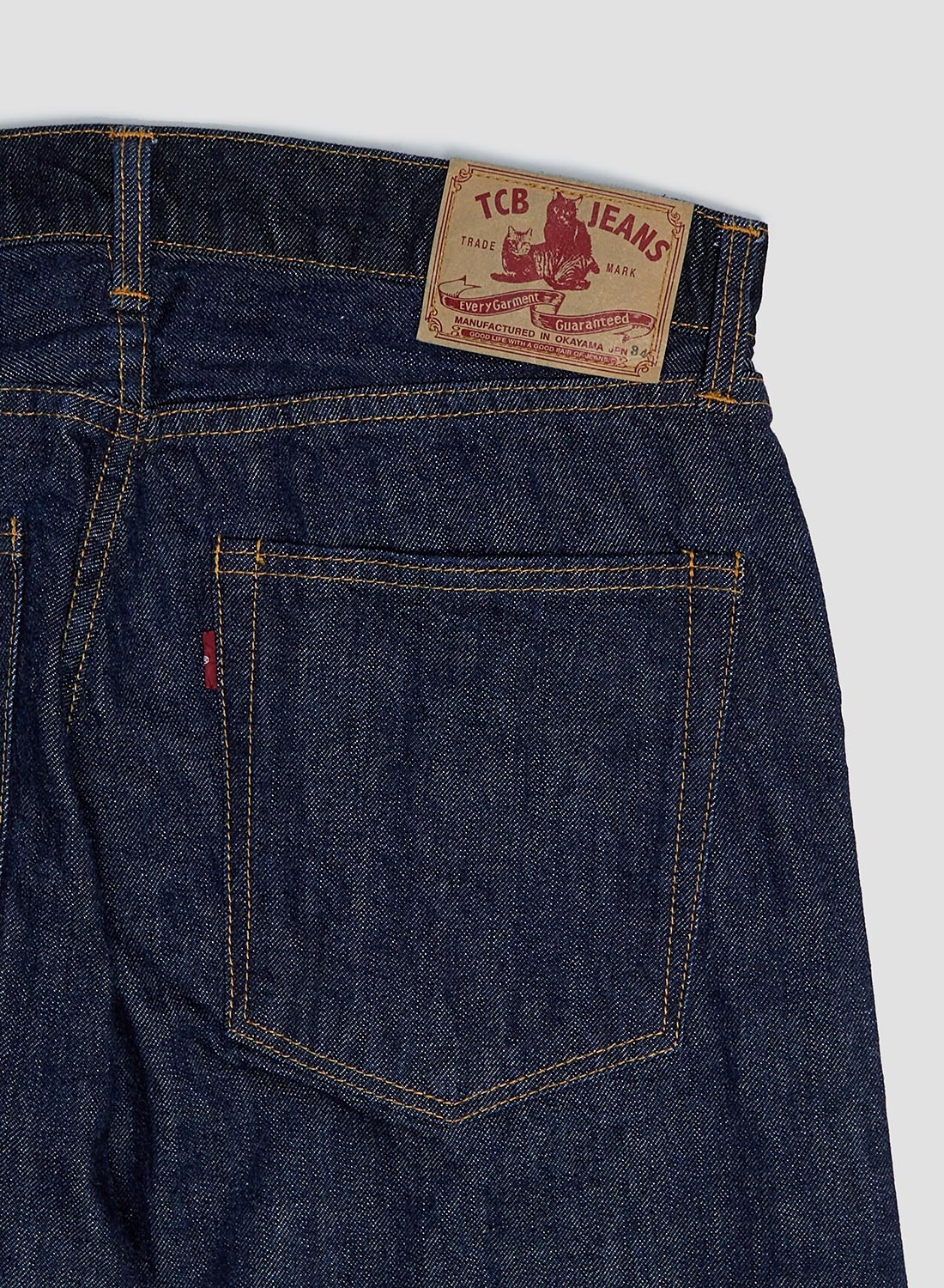 TCB Jeans 505 Pre-Shrunk Jeans Lighter Indigo - 7