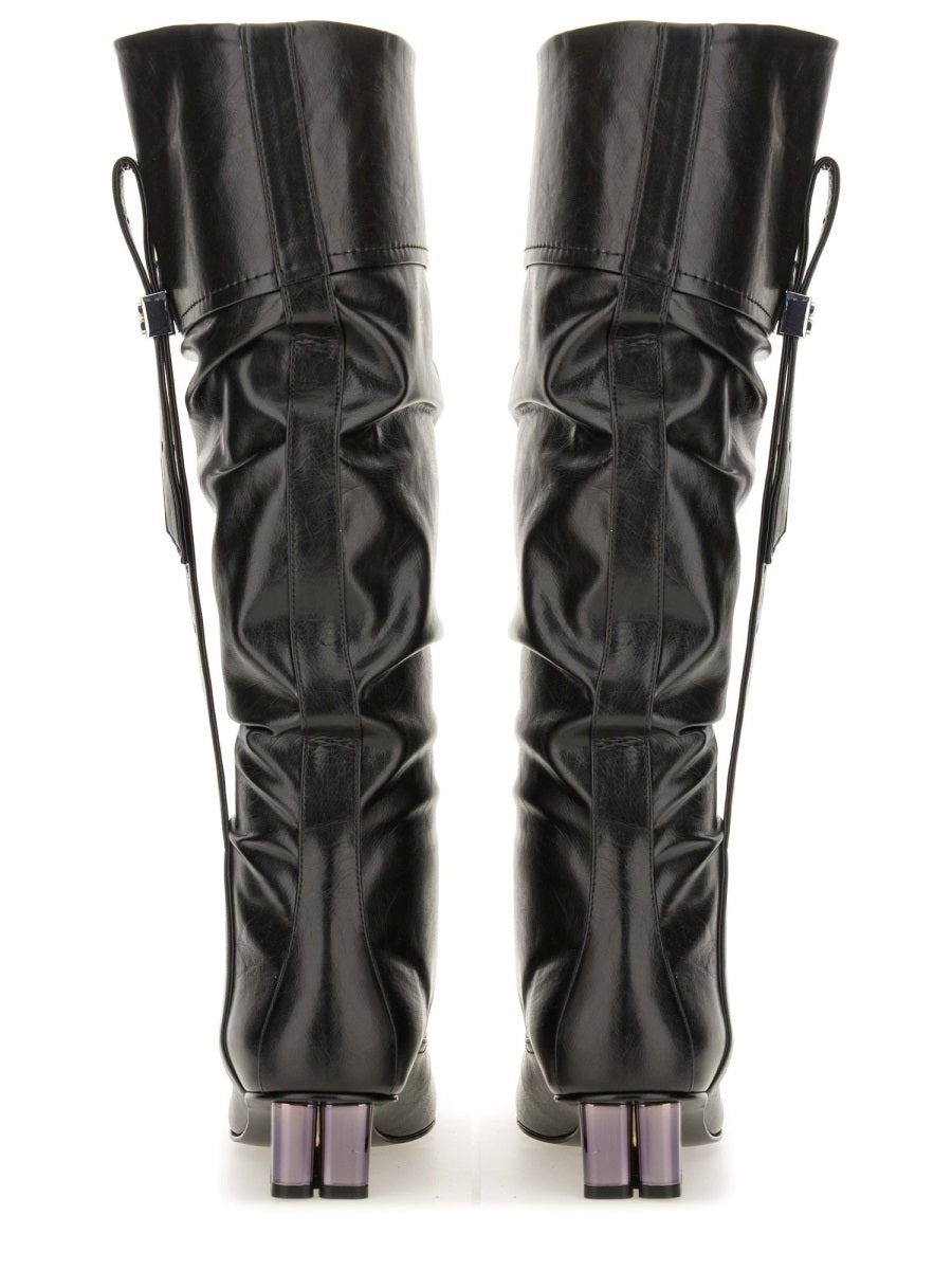 Ganni Women Slouchy Boot "Butterfly" - 4