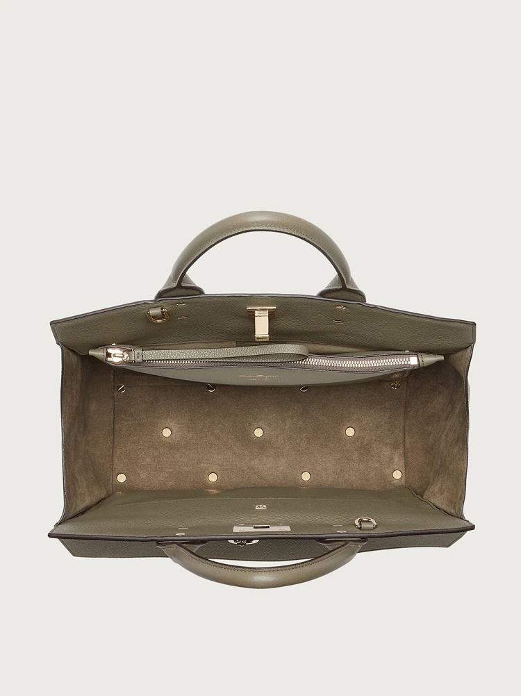 FERRAGAMO STUDIO SOFT BAG (L) - 6