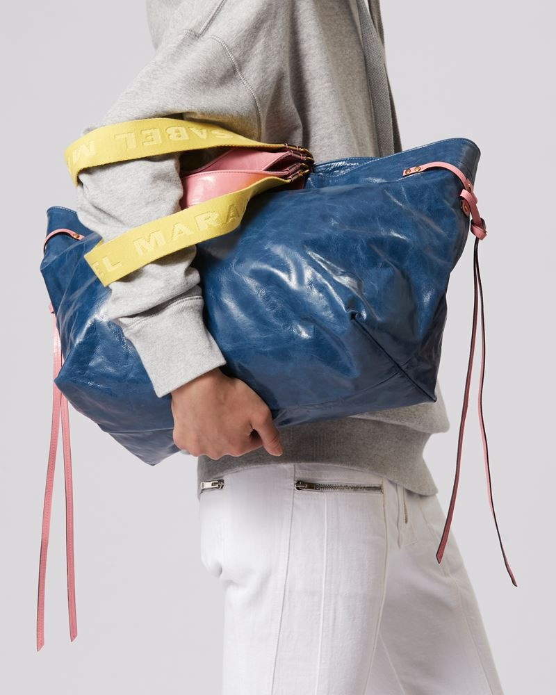 Isabel Marant WARDY LEATHER SHOULDER BAG outlook