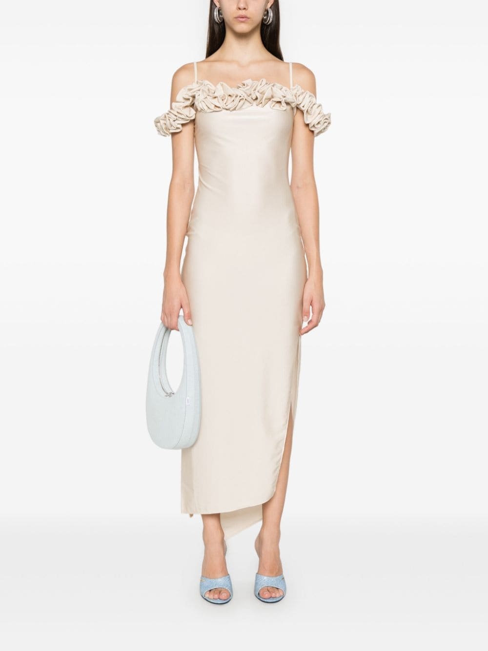 ruffled maxi dress - 2